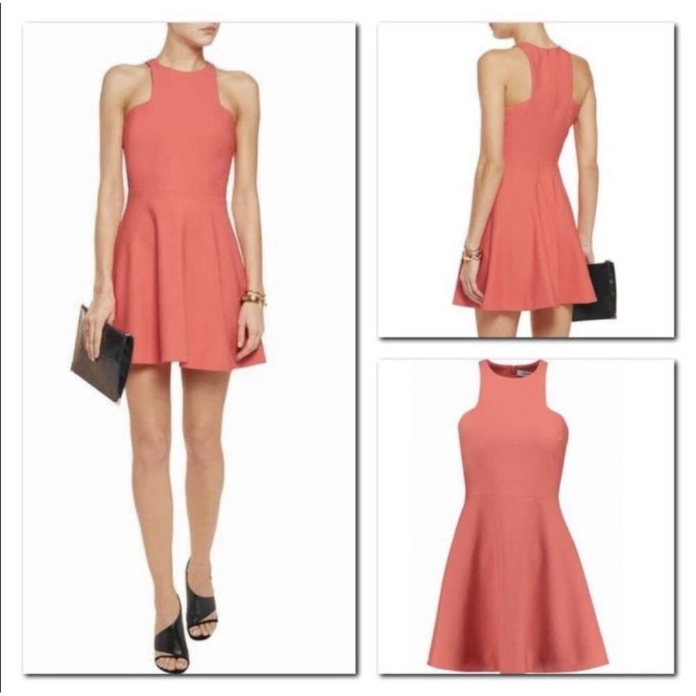 Elizabeth and James Clarissa Dress Size 6 NWT Bell‎ Coral Fit and Flare Mini